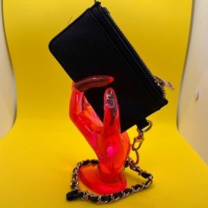 Forever 21 leather wristlet wrist wallet